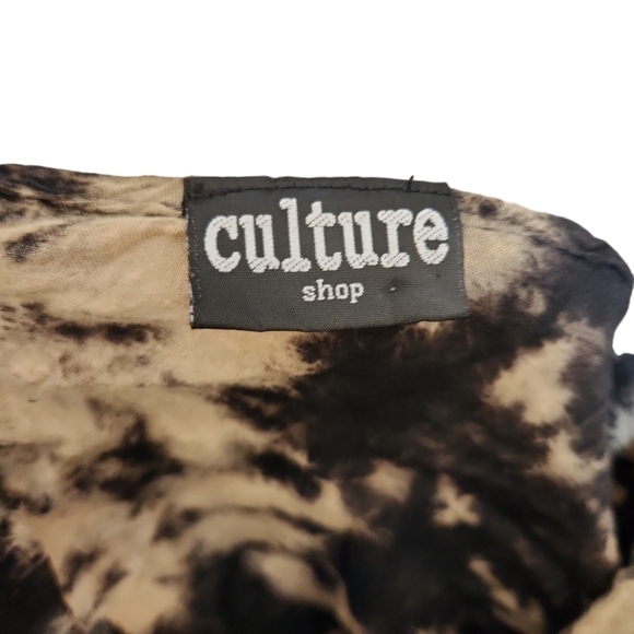 Culture Shop Black & Tan Tie Dye Tunic - Picture 5 of 7